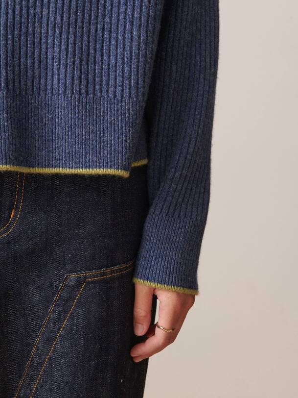 oscar sweat-shirt denim
