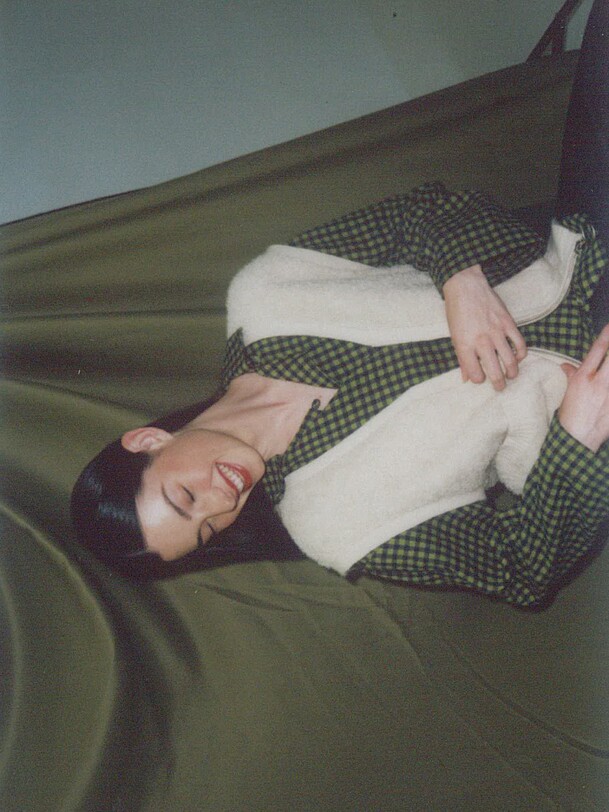 ozan gilet écru