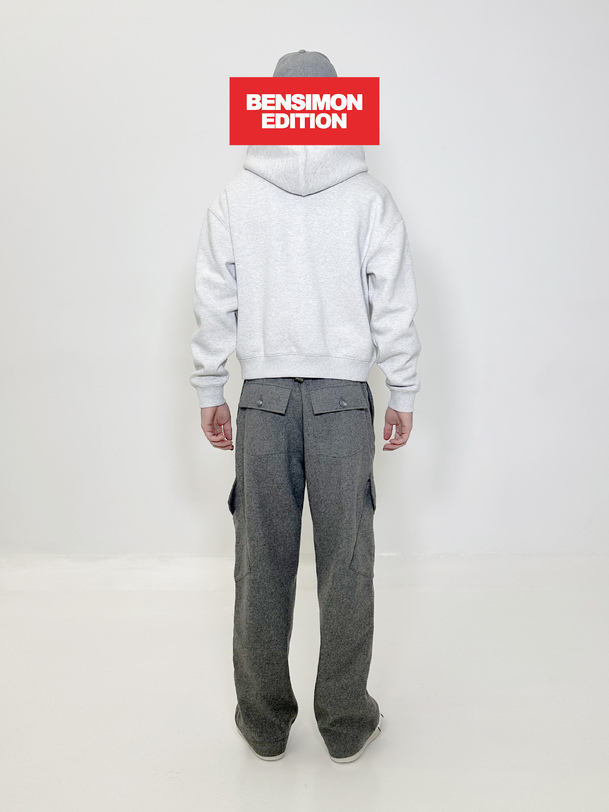gilet de sst bensimon édition heather gris