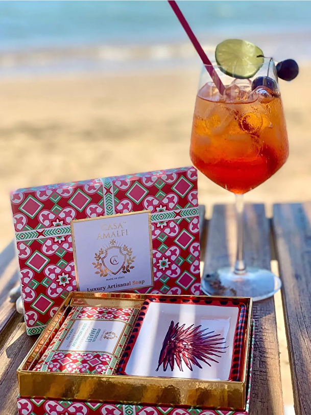 amalfi apéro savon rose