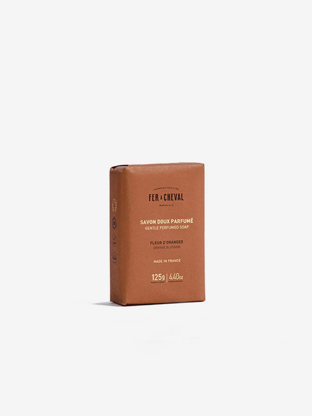 savon solide fleurs doranger - fer a cheval orange
