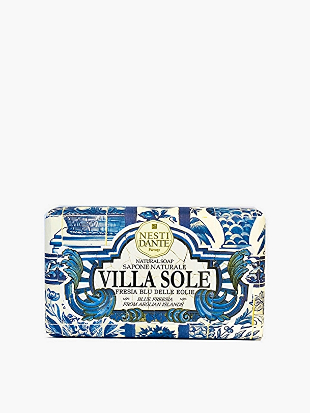 la villa bleue de savon bleu