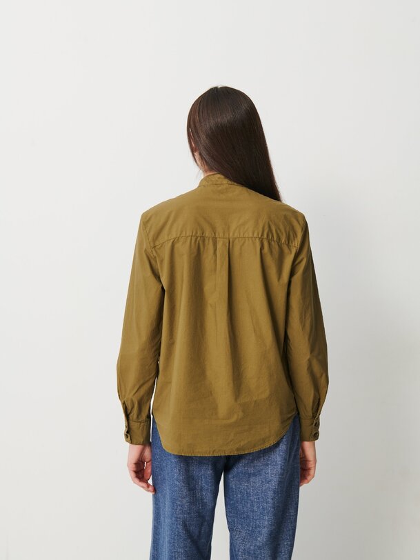 oleya shirt olive foncé