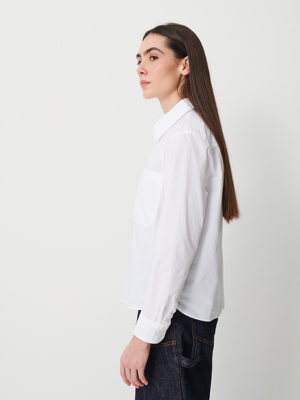 olga shirt blanc