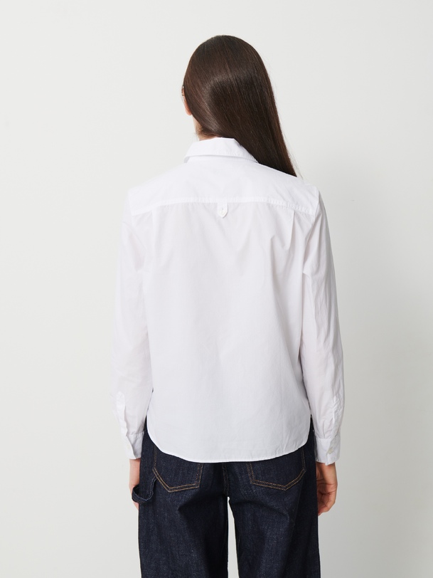 olga shirt blanc