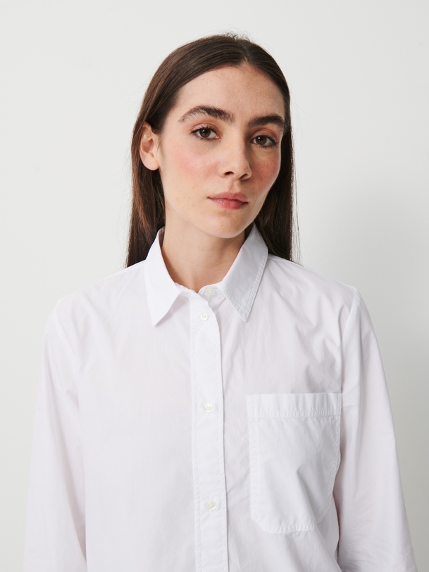 olga shirt blanc