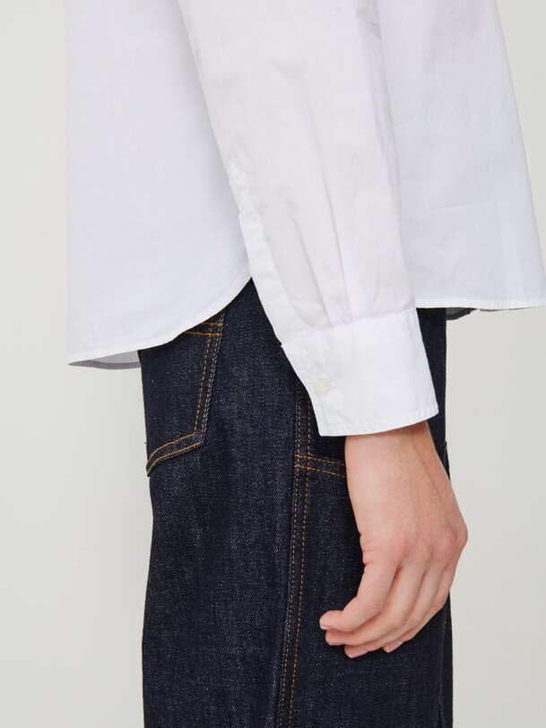 olga shirt blanc