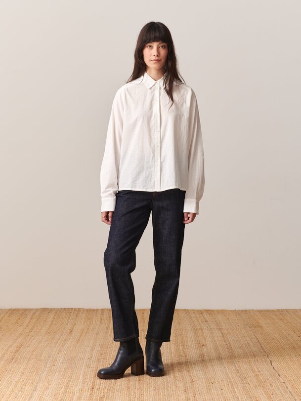 noemie ml shirt écru