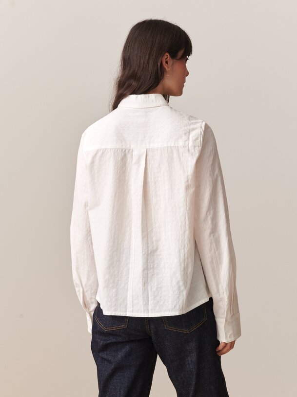 noemie ml shirt écru