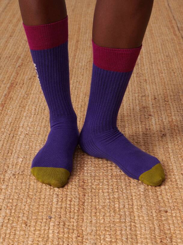 chaussettes p urple