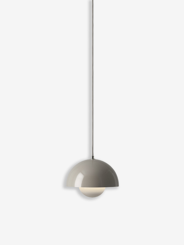 flowerpot vp1 pendentif d23 h16 gris beige gris beige