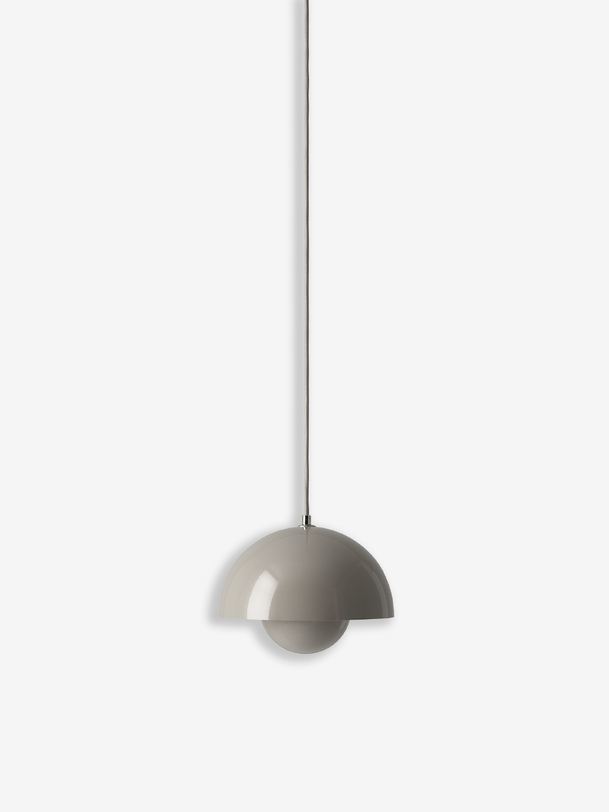 flowerpot vp1 pendentif d23 h16 gris beige gris beige