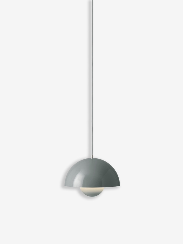 suspension flowerpot vp7 - amptradition bleu gris bp