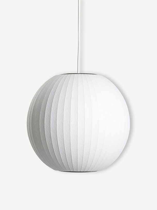 suspension boule s blanc