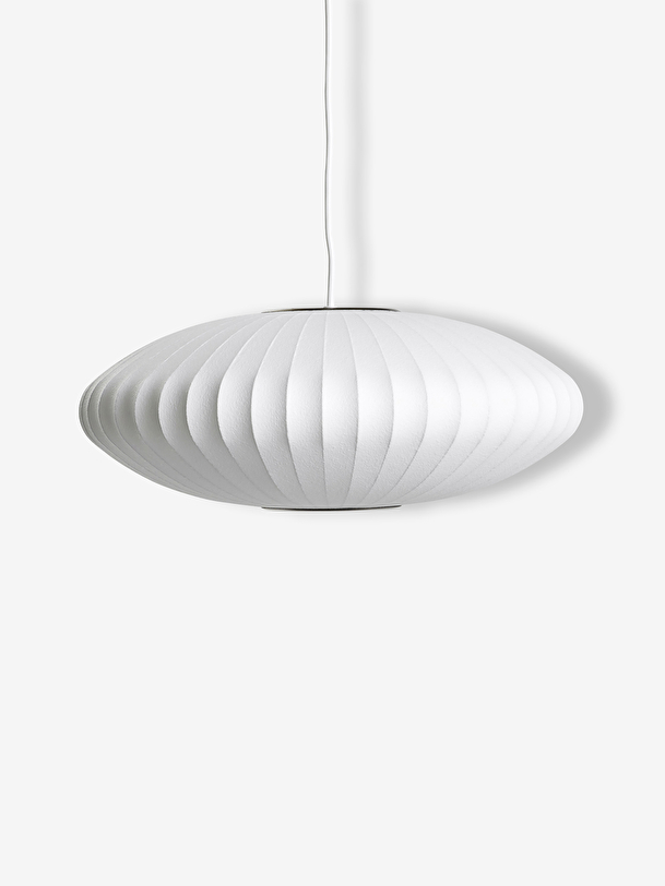 suspension soucoupe georges nelson blanc