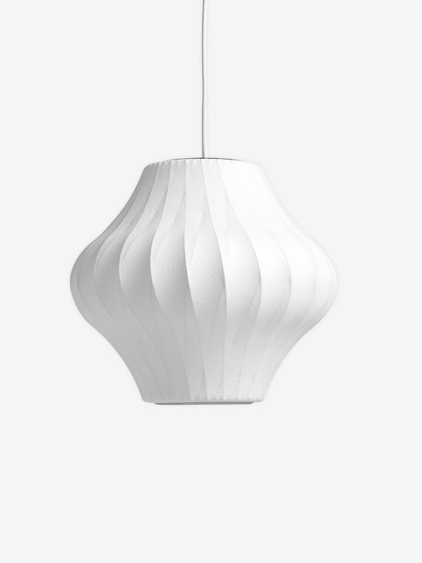 suspension de poire criss cross s blanc
