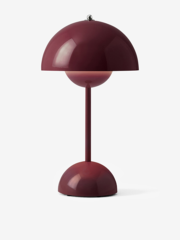 lampe nomad vp9 prune pot de fleur de prune