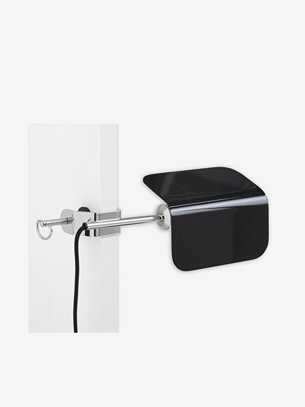 lapex de la lampe clip en noir