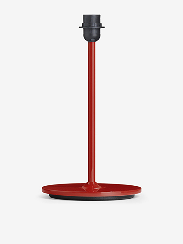 commune de papier de riz lampe rouge pied rouge