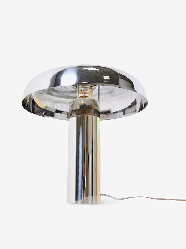 champignon chrome lampe 39x39x38 chrome