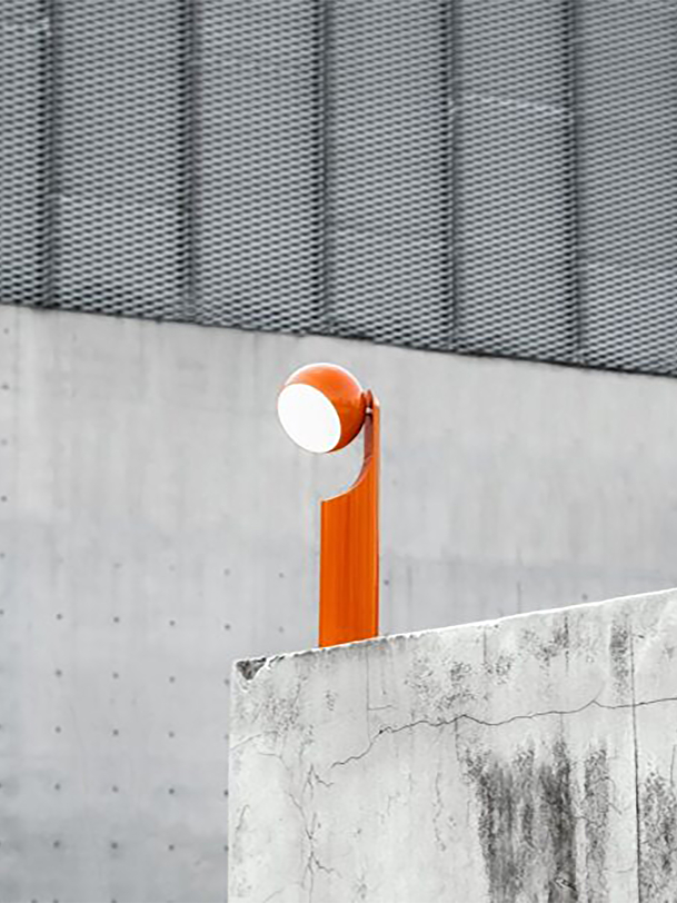 lampe nomad 180 mandarine mandarine