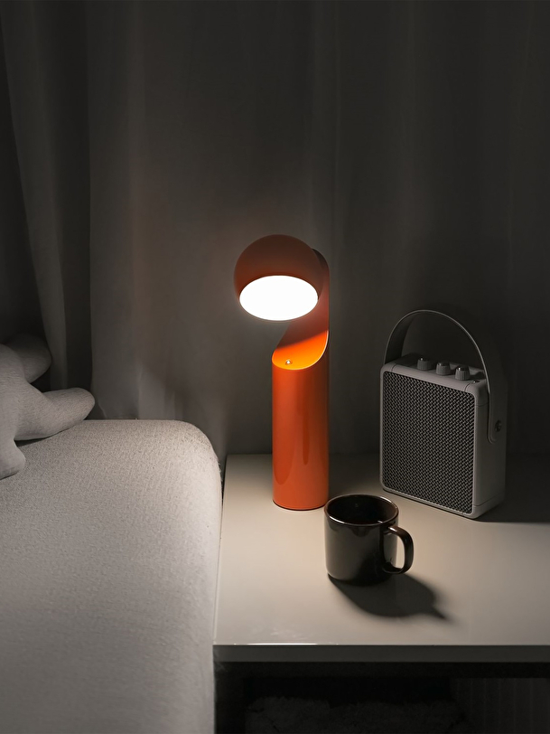 lampe nomad 180 mandarine mandarine