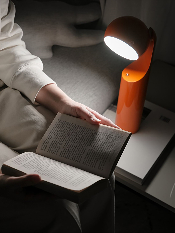 lampe nomad 180 mandarine mandarine