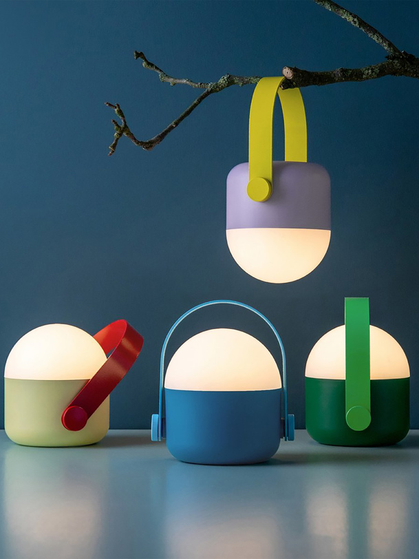 lampe a poser ole vert - rappelez-vous vert