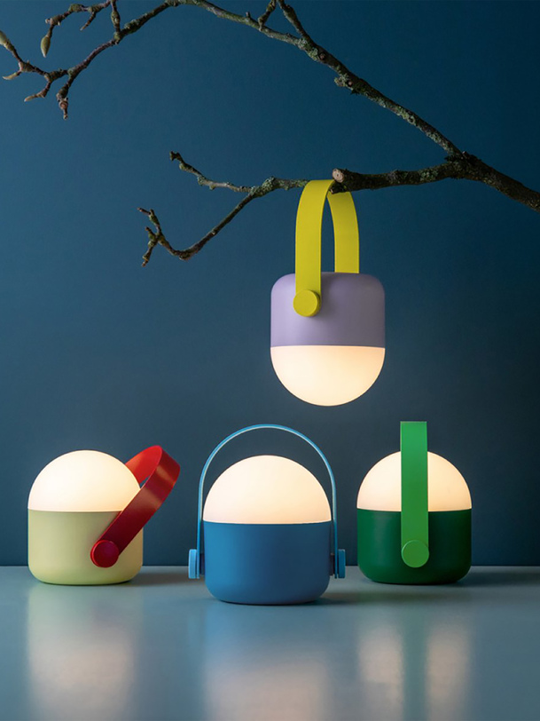 lampe a poser ole vert - rappelez-vous vert