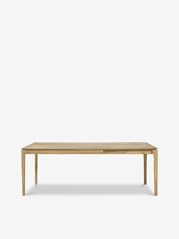 extension de chêne bok table - 140220 cm chêne clair