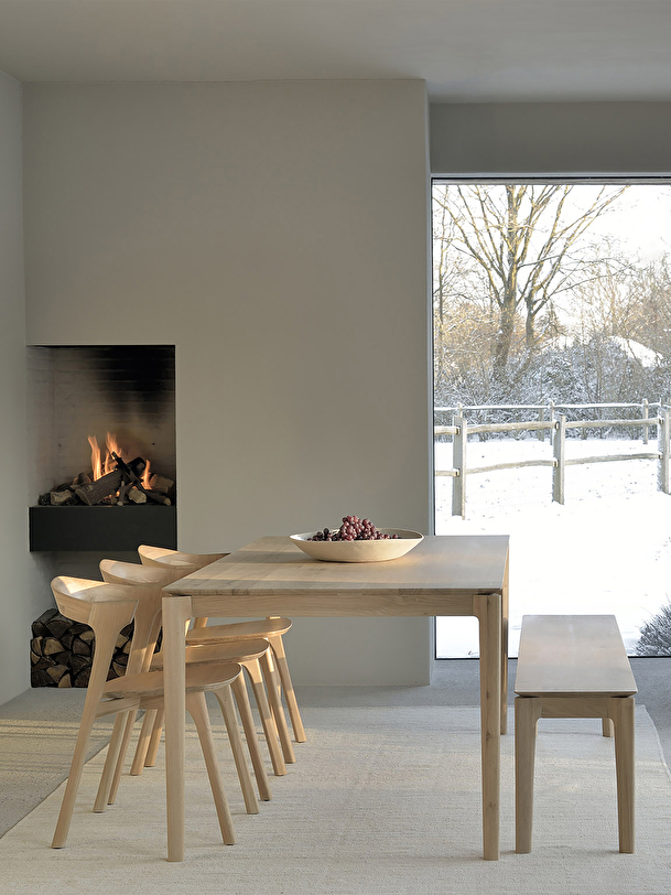 tableau bok en chene - l200 cm chêne clair