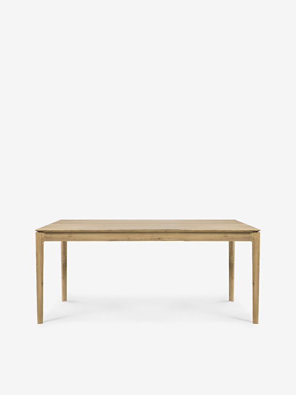 table à rallonge bok en chene - 180280 cm chêne clair