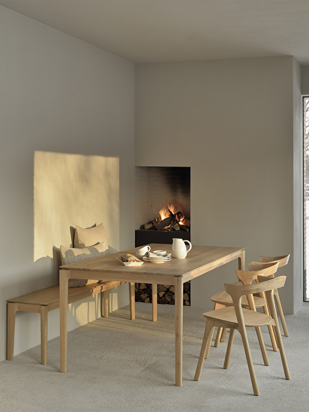 tableau bok 220x95x76 chêne clair