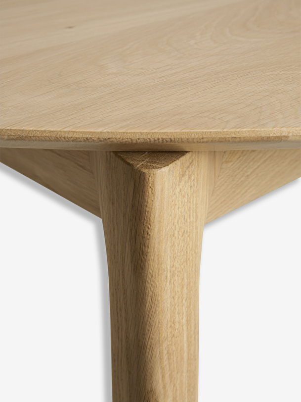 chêne bok tour de table extensible 129-179 chêne clair
