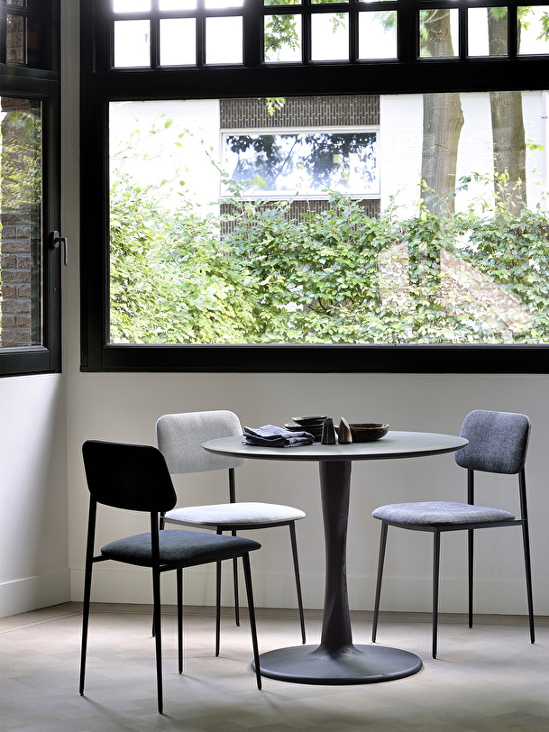 chêne de torsion noir table d70 noir