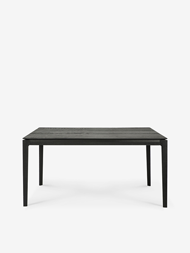 chêne bok noir table - l160 cm noir