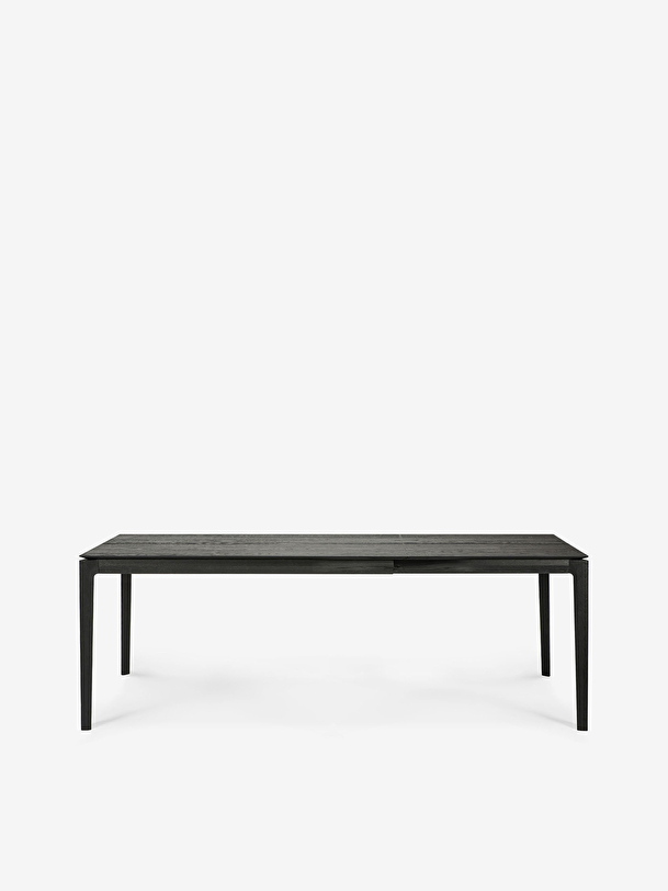 extension de chêne bok noir table - l140220 cm noir