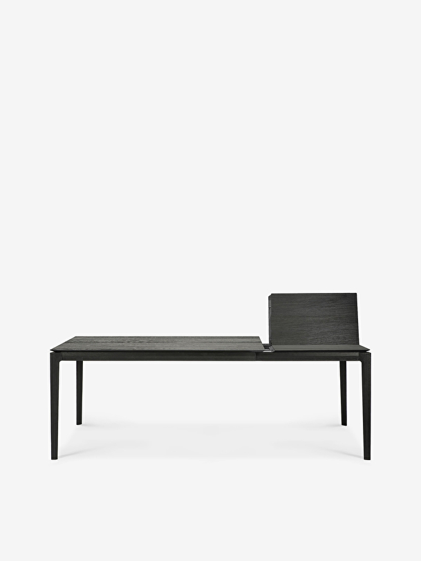 extension de chêne bok noir table - l140220 cm noir