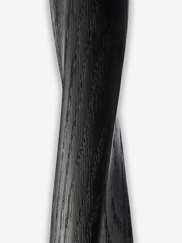 chêne de torsion tour de table noires d127 noir