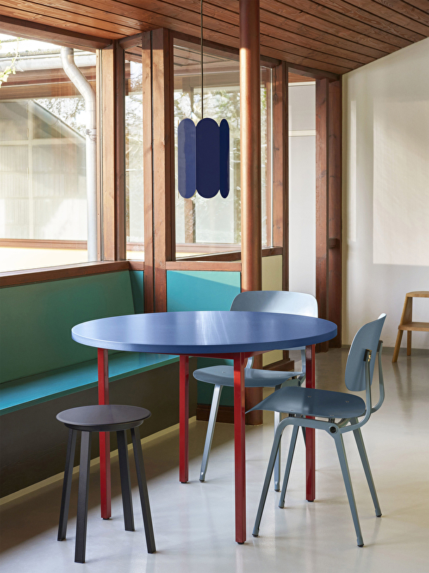 pied bleu bordeaux table d105 bleu