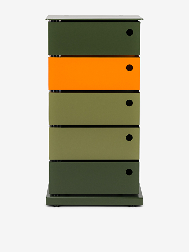 pivotant meubles orangekaki