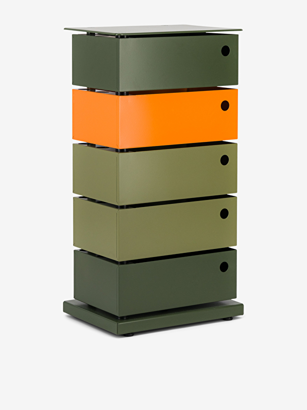 pivotant meubles orangekaki