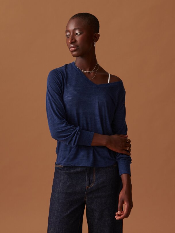 harris t-shirt bleu nuit