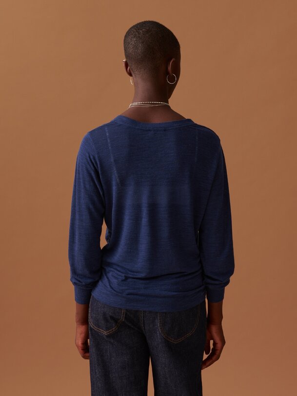 harris t-shirt bleu nuit