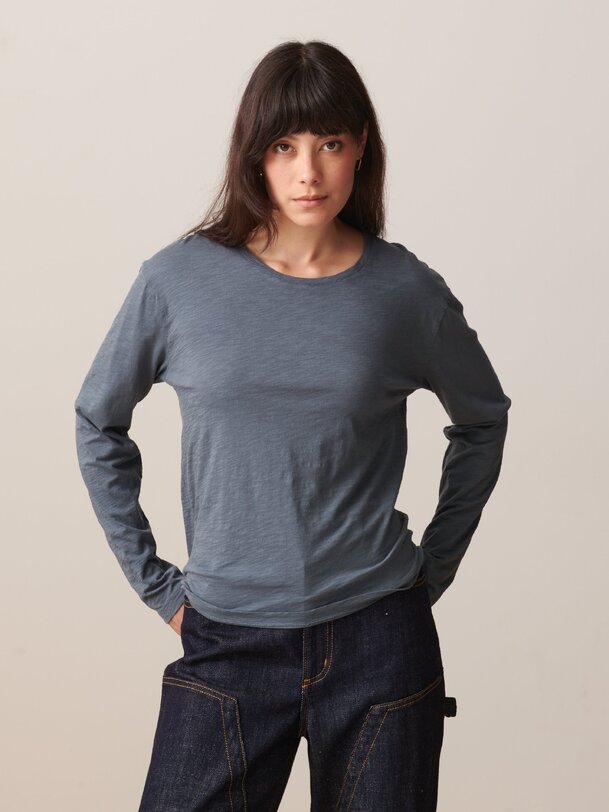 juillet ls t-shirt ardoise
