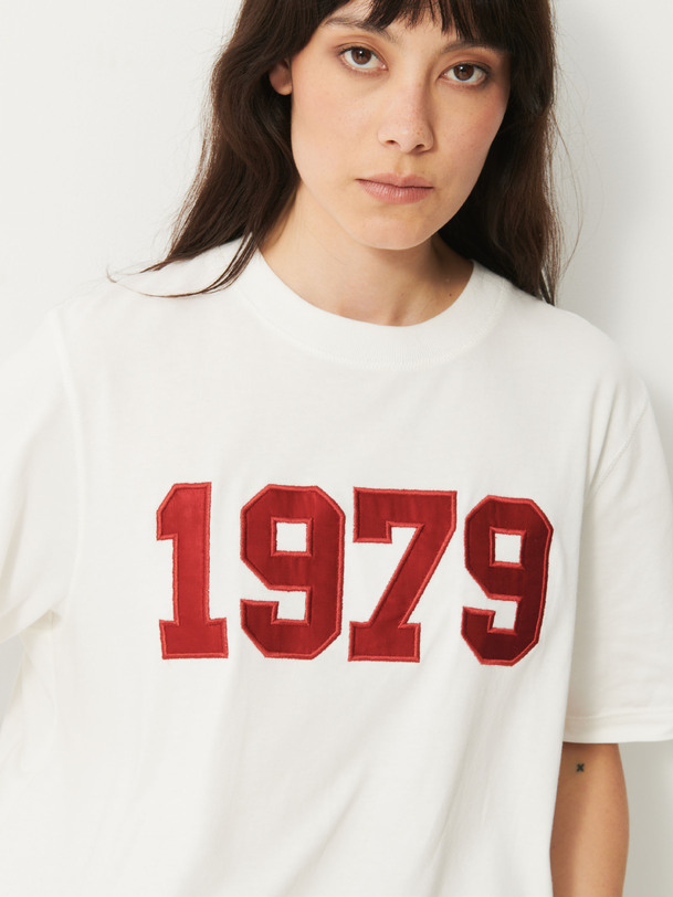 tee shirt narbonne bensimon édition écru