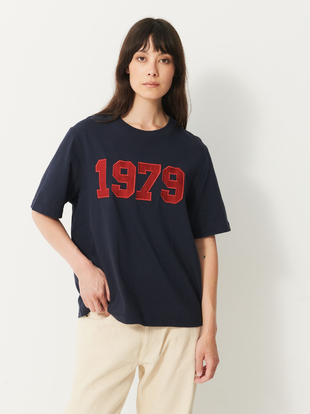 t-shirt de narbonne marine