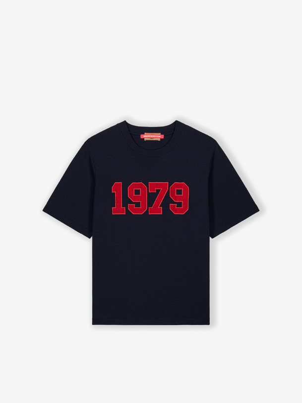 t-shirt de narbonne marine