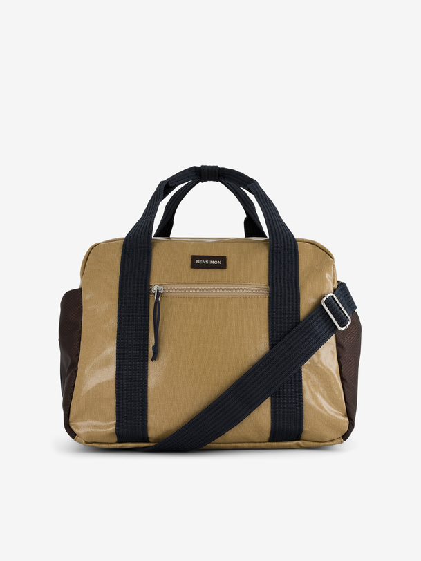 sac week-end manchester beige