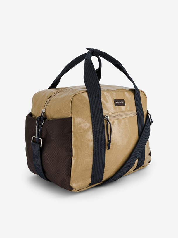 sac week-end manchester beige